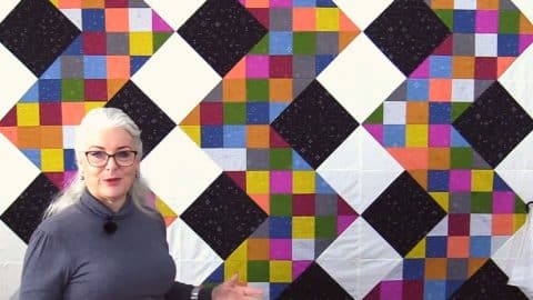 Easy Vibration Quilt (with Free Pattern) | DIY Joy Projects and Crafts Ideas