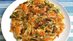 Easy and Delicious Vegetable Pancake
