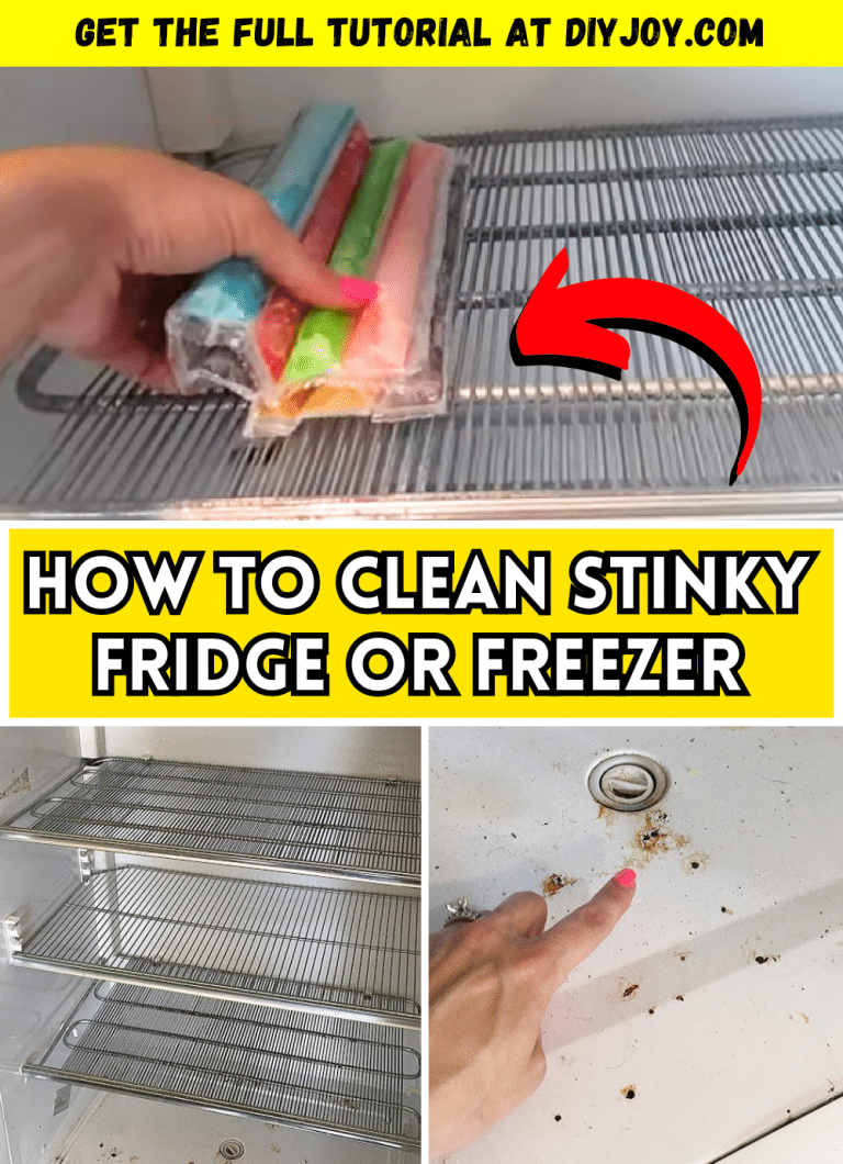 How to Clean Stinky Fridge or Freezer