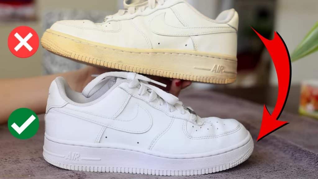 How To Whiten Yellow Shoe Soles