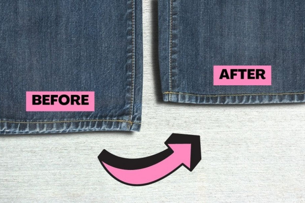 How to Hem Jeans While Keeping Original Hem