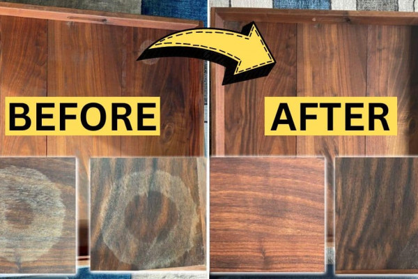 How to Remove Water Ring Marks from Wood