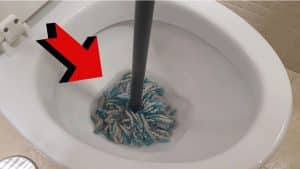 How to Unclog Toilet Using a Mop