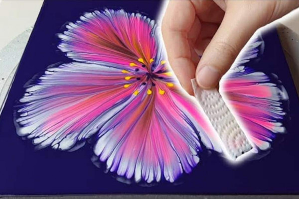Incredible Way to Paint Beautiful Petals