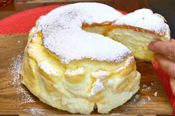 Airy and Fluffy Yogurt Cake Recipe