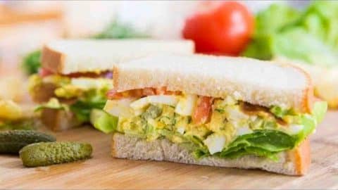 Best Egg Salad Sandwich Recipe - DIY Joy