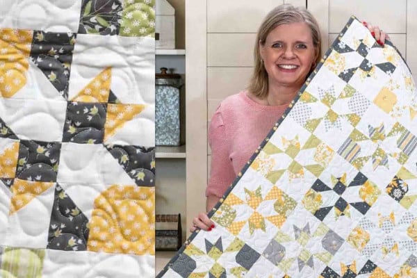 Charm Pack Crispies Quilt Tutorial