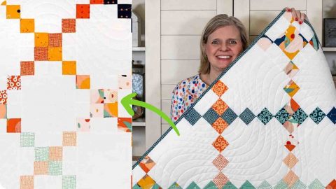 Charm Pack Shortbread Quilt Tutorial | DIY Joy Projects and Crafts Ideas