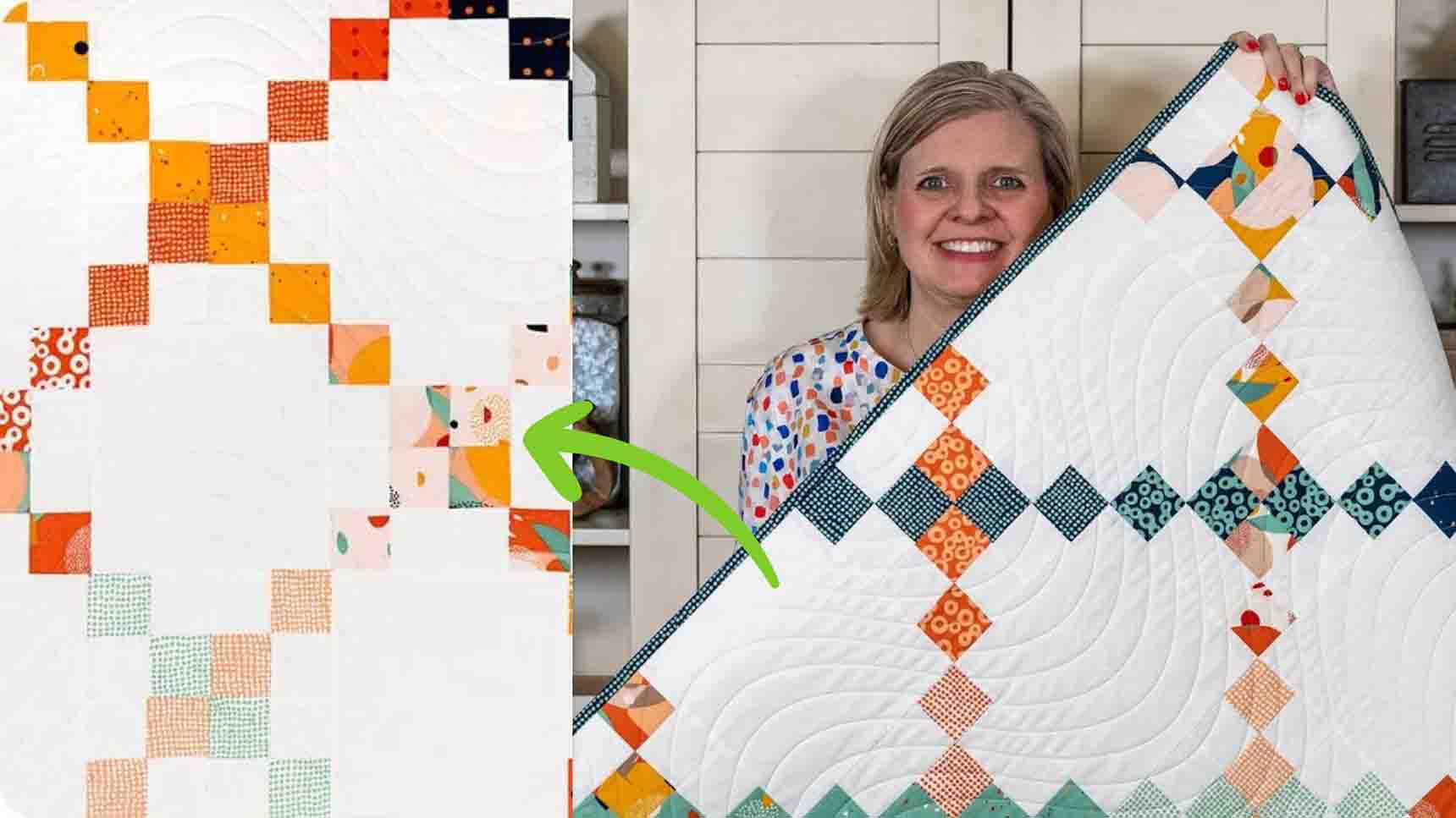 Charm Pack Shortbread Quilt Tutorial