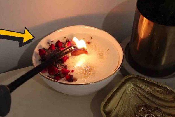 DIY Magical Candle Bowl Tutorial
