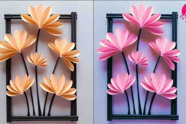 DIY Paper Wall Hanging Tutorial