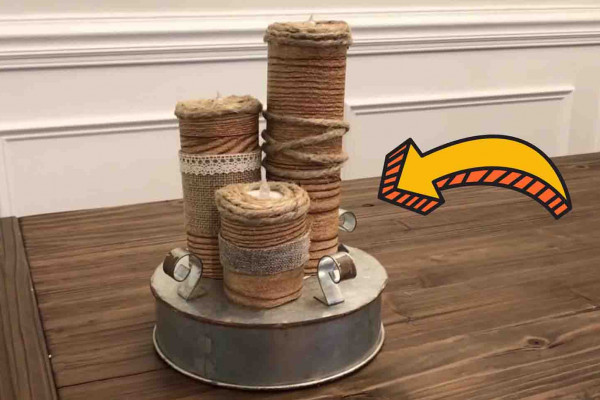 Dollar Tree Pool Noodle LED Candles Tutorial