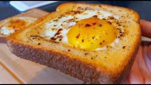 Easy Air Fryer Egg Toast Recipe