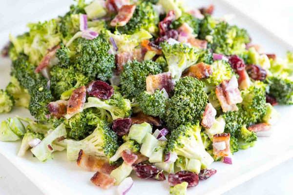 Easy Creamy Salad With Bacon Recipe