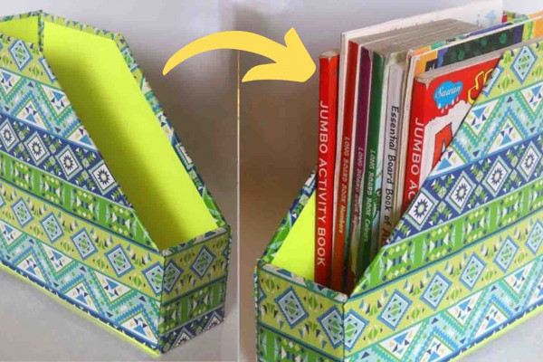 Easy DIY Desk Organizer Tutorial
