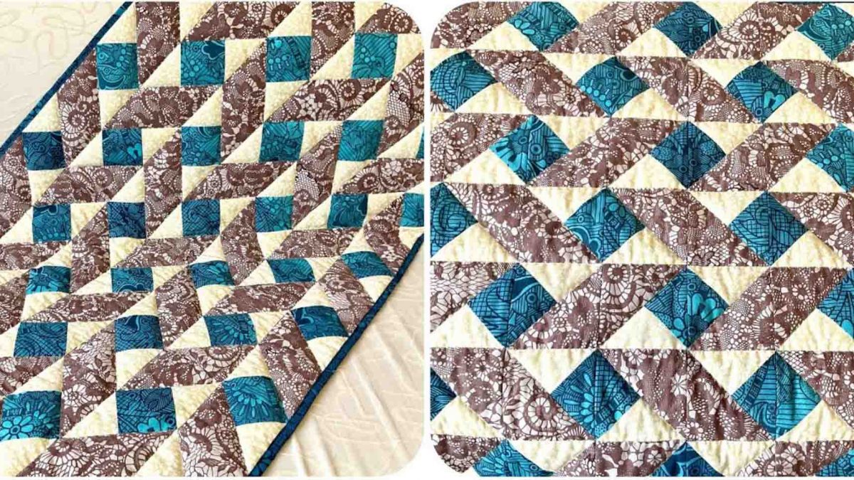 Easy 'cheater' patchwork quilt squares – Heather's Handmade Life
