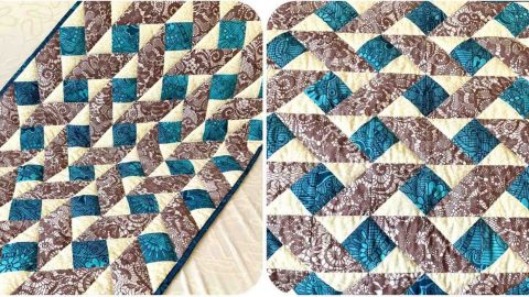 Easy Patchwork Quilt Block Tutorial | DIY Joy Projects and Crafts Ideas