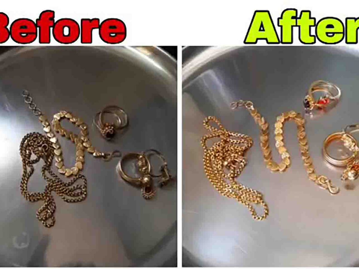 How to Clean Gold Jewelry With Simple Household Products