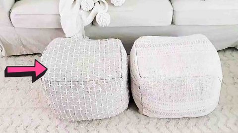 No-Sew Floor Poufs Tutorial | DIY Joy Projects and Crafts Ideas