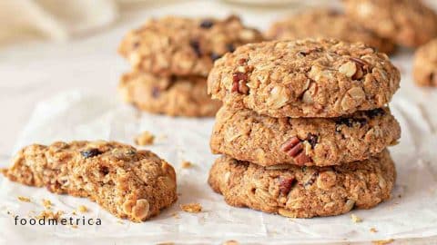 One-Bowl Healthy Oatmeal Cookies Recipe | DIY Joy Projects and Crafts Ideas