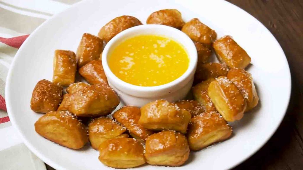 Pretzel Bites with 2-Ingredient Dough Recipe