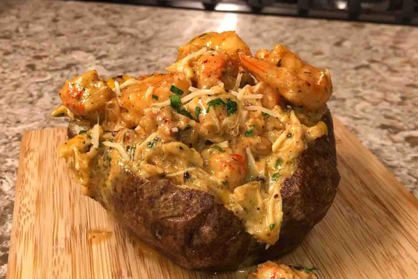 Seafood Baked Potato Recipe