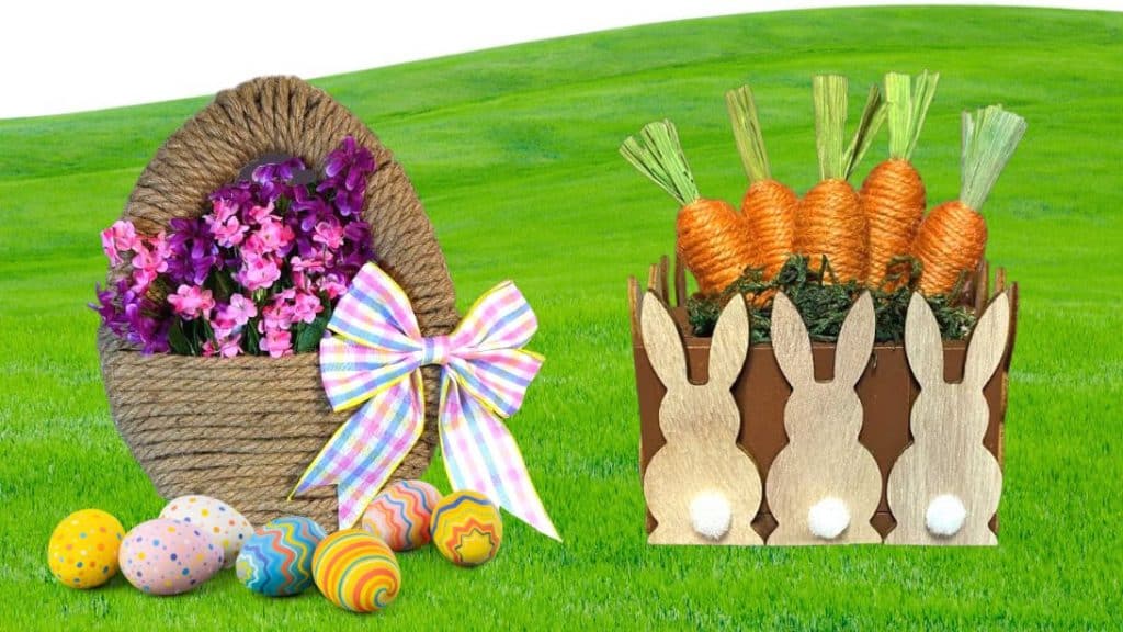 2 Easy Dollar Tree Spring Crafts