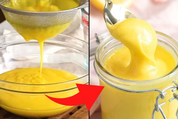 4-Ingredient Homemade Lemon Curd