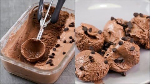 5-Ingredient Milk Chocolate Ice Cream | DIY Joy Projects and Crafts Ideas