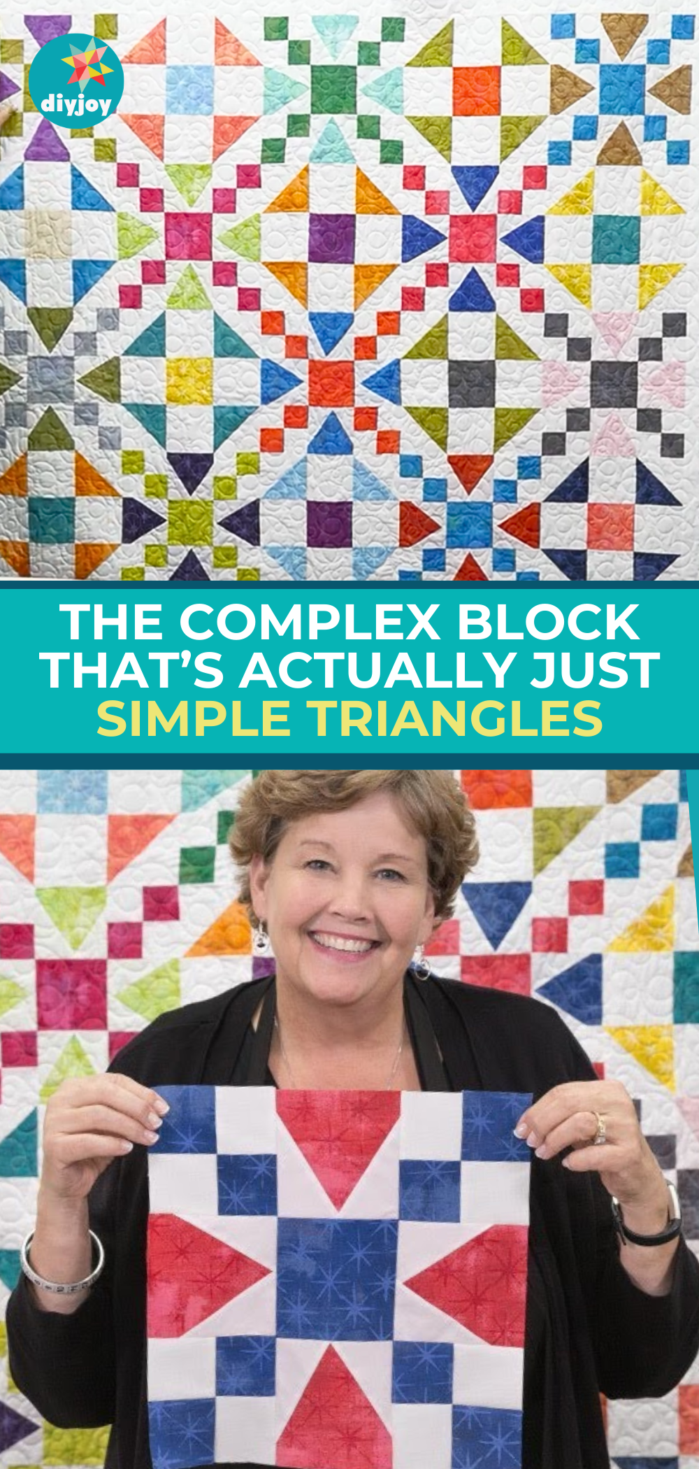 50-40 or Fight Freestyle Quilt with Jenny Doan tutorial