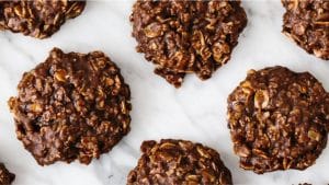 7-Ingredient No-Bake Chocolate Oatmeal Cookie