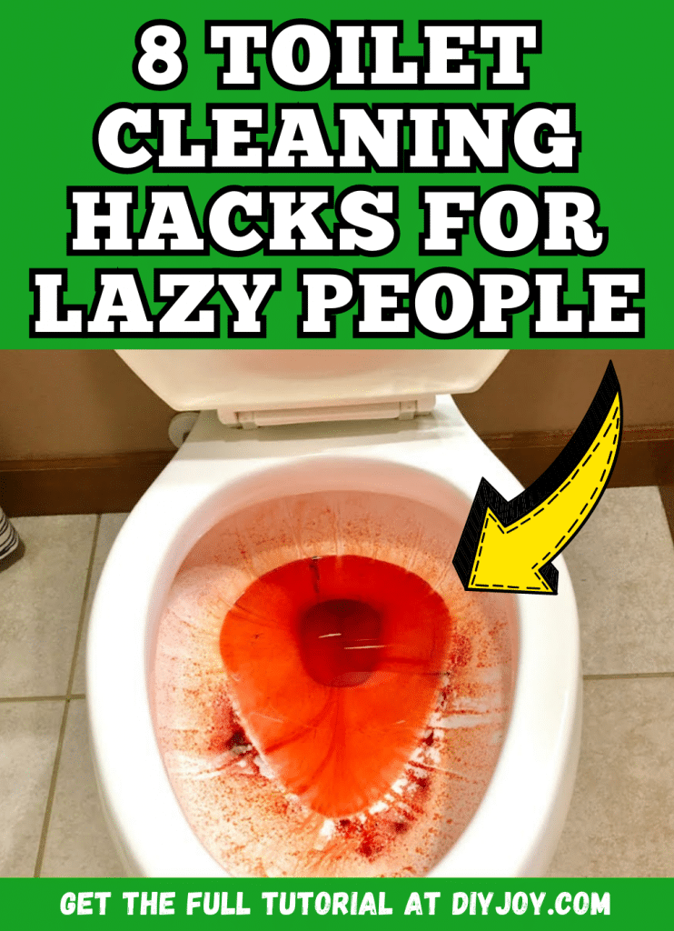 8 Toilet Cleaning Hacks for Lazy People - DIY Joy