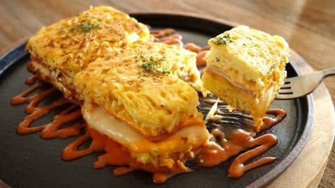 Cabbage Egg Toast Recipe | DIY Joy Projects and Crafts Ideas