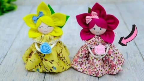 DIY Flower Doll Decor | DIY Joy Projects and Crafts Ideas