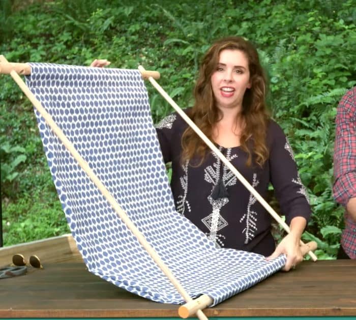 DIY Hanging Outdoor Chairs Tutorial