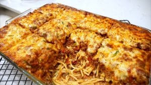 Easy Baked Spaghetti Recipe