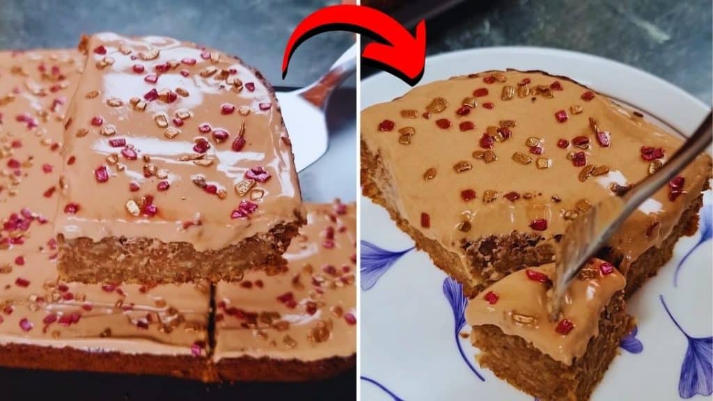 Easy Chocolate Banana Oatmeal Cake Recipe