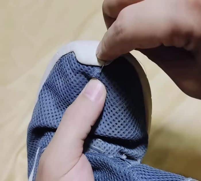 How to Sew Holes in your Pants, Shirts, and Shoes