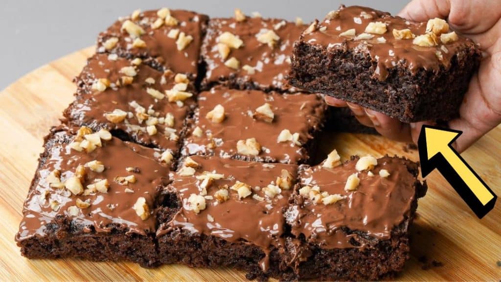 Easy Coffee Walnut Brownie Recipe