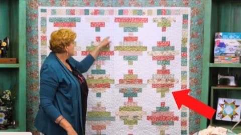 Easy Courthouse Steps Quilt | DIY Joy Projects and Crafts Ideas