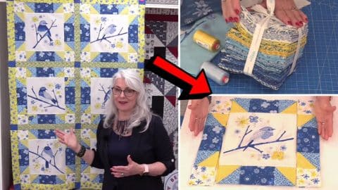 Easy Fat Quarter-Friendly Sunshine Quilt Tutorial | DIY Joy Projects and Crafts Ideas