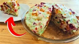 Easy No-Bake Mosaic Jello Pie Recipe