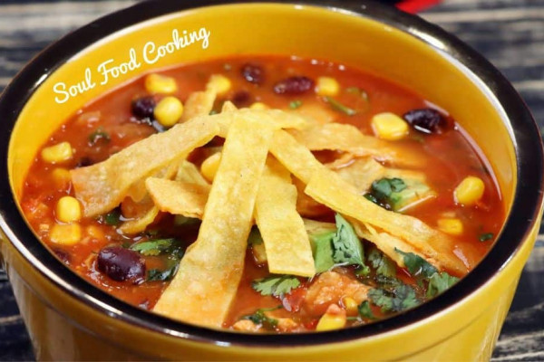 Easy One-Pot Tortilla Soup Recipe