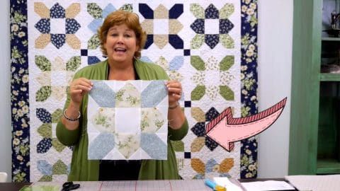 Easy Prairie Flower Quilt | DIY Joy Projects and Crafts Ideas