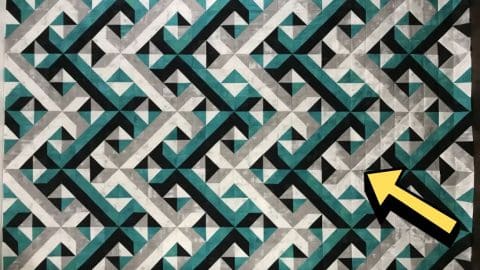 Easy-to-Make 3-Dimensional Quilt (with Free Pattern) | DIY Joy Projects and Crafts Ideas