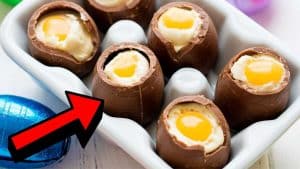Easy-to-Make Cheesecake Filled Easter Eggs