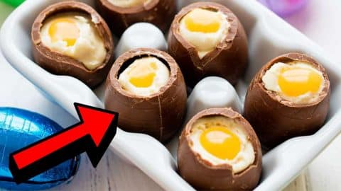 Easy-to-Make Cheesecake Filled Easter Eggs | DIY Joy Projects and Crafts Ideas