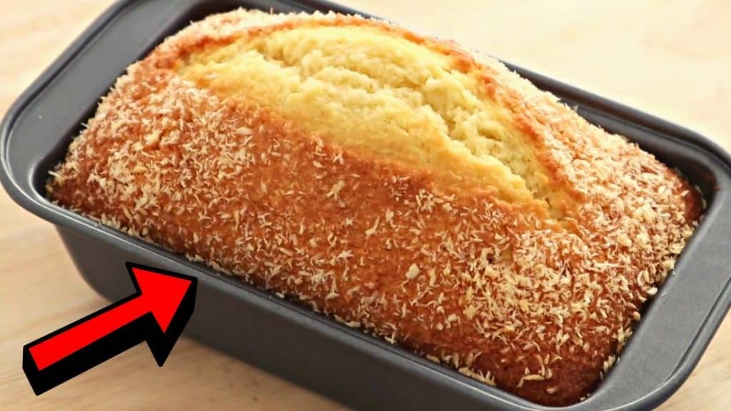 Easy-to-Make Coconut Butter Cake