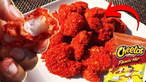 Easy-to-Make Crispy Flamin’ Hot Cheetos Fried Shrimp | DIY Joy Projects and Crafts Ideas