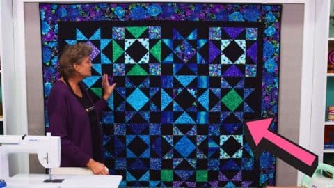 Forest Light Quilt Using 10-Inch Squares | DIY Joy Projects and Crafts Ideas